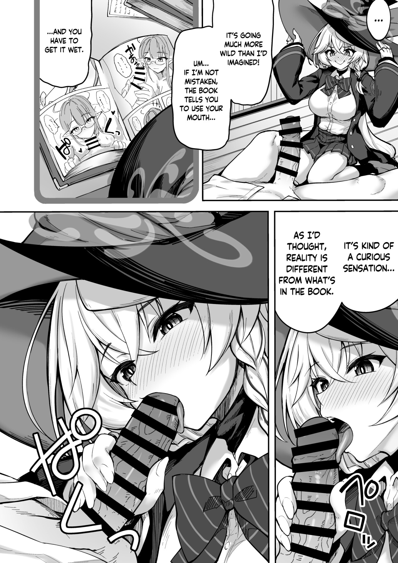 Hentai Manga Comic-It's A Spell That Will Fill Master With Vigor!-Read-8